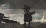 Winslow Homer The Gale (mk44) USA oil painting artist